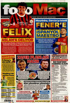 FOTOMAÇ 27 Mart 2025 gazete manşeti