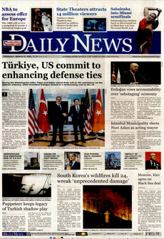 HÜRRİYET DAİLY NEWS 27 Mart 2025 gazete manşeti