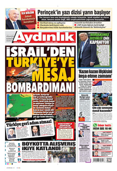 AYDINLIK GAZETESİ 4 Nisan 2025 gazete manşeti