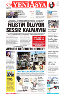 YENİ ASYA 4 Nisan 2025 gazete manşeti