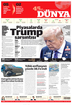 DÜNYA 4 Nisan 2025 gazete manşeti