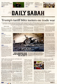 DAİLY SABAH 4 Nisan 2025 gazete manşeti