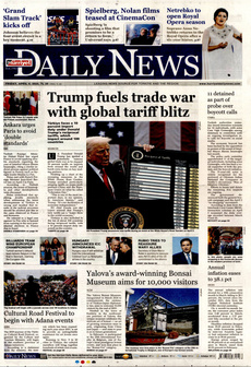 HÜRRİYET DAİLY NEWS 4 Nisan 2025 gazete manşeti