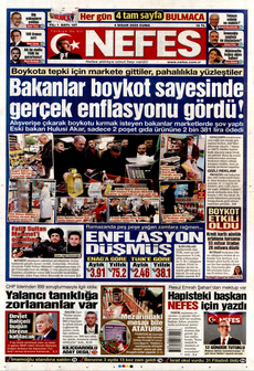 NEFES 4 Nisan 2025 gazete manşeti