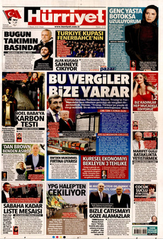HÜRRİYET 6 Nisan 2025 gazete manşeti