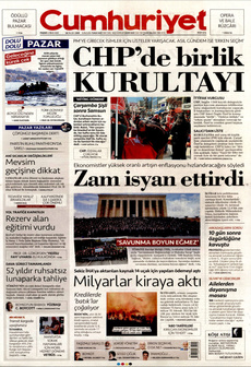 CUMHURİYET 6 Nisan 2025 gazete manşeti