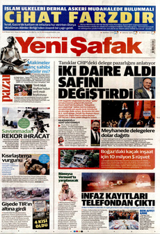 YENİ ŞAFAK 6 Nisan 2025 gazete manşeti