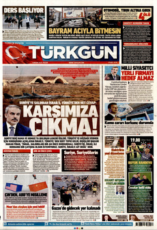 TÜRKGÜN 6 Nisan 2025 gazete manşeti