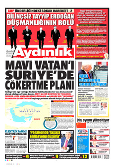 AYDINLIK GAZETESİ 6 Nisan 2025 gazete manşeti