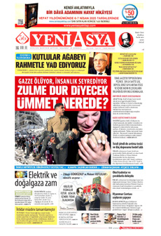 YENİ ASYA 6 Nisan 2025 gazete manşeti