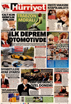 HÜRRİYET 7 Nisan 2025 gazete manşeti