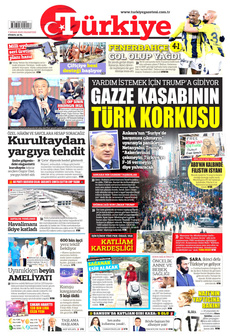 TÜRKİYE GAZETESİ 7 Nisan 2025 gazete manşeti