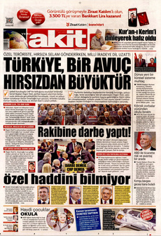 YENİ AKİT 7 Nisan 2025 gazete manşeti