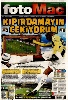 FOTOMAÇ 7 Nisan 2025 gazete manşeti