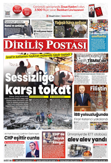 DİRİLİŞ POSTASI 7 Nisan 2025 gazete manşeti
