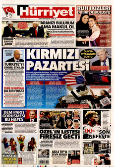 HÜRRİYET 8 Nisan 2025 gazete manşeti