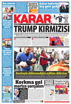 KARAR 8 Nisan 2025 gazete manşeti