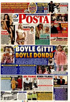 POSTA 8 Nisan 2025 gazete manşeti
