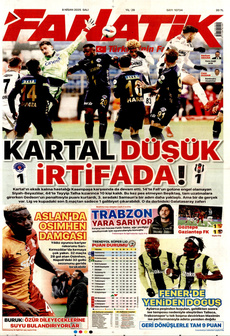 FANATİK 8 Nisan 2025 gazete manşeti