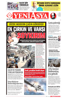 YENİ ASYA 8 Nisan 2025 gazete manşeti