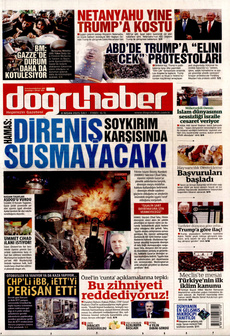 DOĞRU HABER 8 Nisan 2025 gazete manşeti