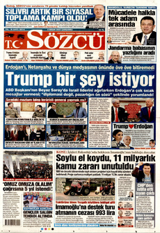 SÖZCÜ 9 Nisan 2025 gazete manşeti