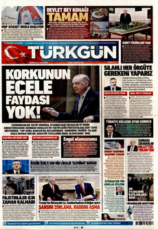 TÜRKGÜN 9 Nisan 2025 gazete manşeti