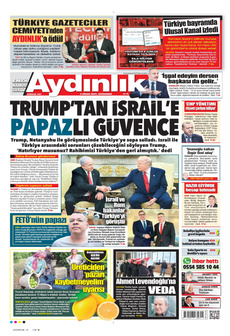 AYDINLIK GAZETESİ 9 Nisan 2025 gazete manşeti