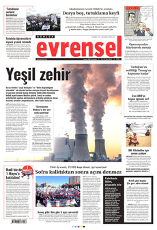EVRENSEL 9 Nisan 2025 gazete manşeti