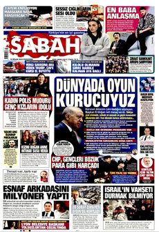 SABAH 10 Nisan 2025 gazete manşeti