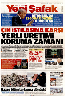 YENİ ŞAFAK 10 Nisan 2025 gazete manşeti
