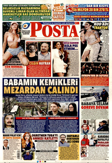 POSTA 10 Nisan 2025 gazete manşeti