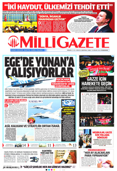 MİLLİ GAZETE 10 Nisan 2025 gazete manşeti