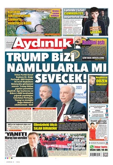 AYDINLIK GAZETESİ 10 Nisan 2025 gazete manşeti