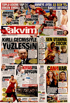 TAKVİM 10 Nisan 2025 gazete manşeti