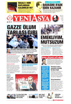 YENİ ASYA 10 Nisan 2025 gazete manşeti