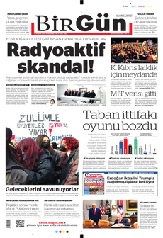 BİRGÜN 10 Nisan 2025 gazete manşeti