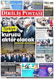 DİRİLİŞ POSTASI 10 Nisan 2025 gazete manşeti