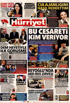 HÜRRİYET 11 Nisan 2025 gazete manşeti