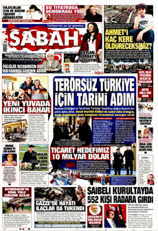 SABAH 11 Nisan 2025 gazete manşeti