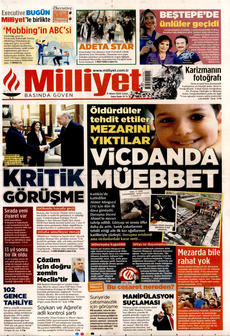 MİLLİYET 11 Nisan 2025 gazete manşeti