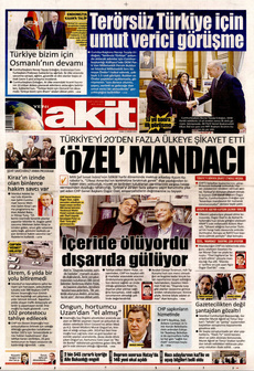 YENİ AKİT 11 Nisan 2025 gazete manşeti