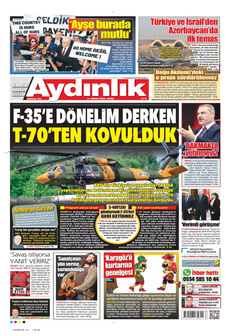AYDINLIK GAZETESİ 11 Nisan 2025 gazete manşeti