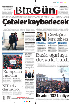 BİRGÜN 11 Nisan 2025 gazete manşeti