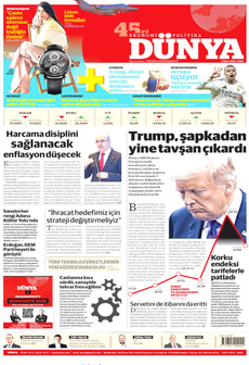 DÜNYA 11 Nisan 2025 gazete manşeti