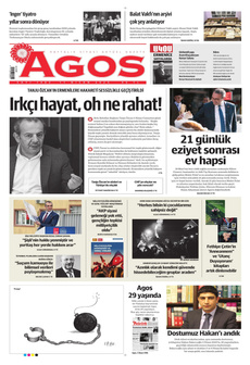 AGOS 11 Nisan 2025 gazete manşeti