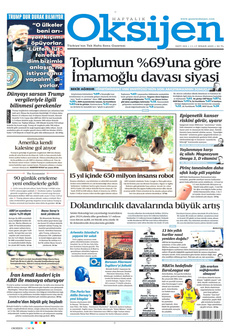 OKSİJEN 11 Nisan 2025 gazete manşeti