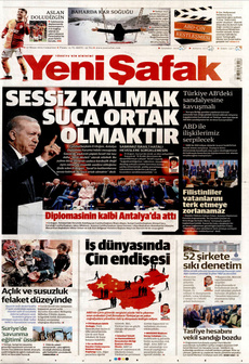 YENİ ŞAFAK 12 Nisan 2025 gazete manşeti