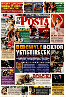 POSTA 12 Nisan 2025 gazete manşeti