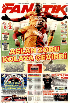 FANATİK 12 Nisan 2025 gazete manşeti